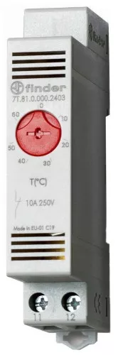 Finder Vari-Thermostat 1Ö-10A 7T.81.0.000.2403