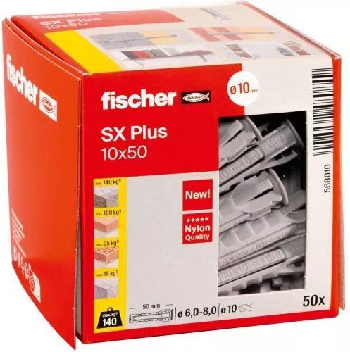 Fischer Deutschl. Dübel SX Plus SX Plus 10x50