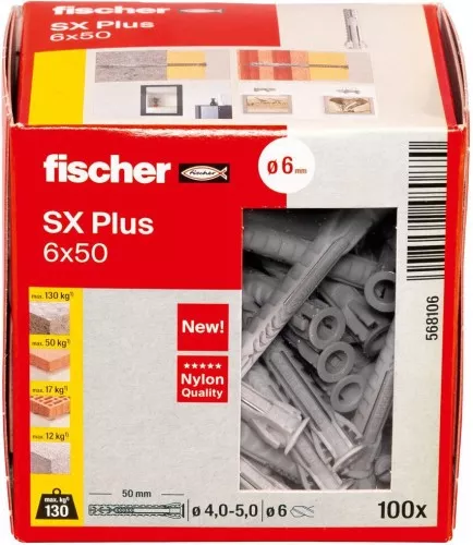 Fischer Deutschl. Dübel SX Plus SX Plus 6x50