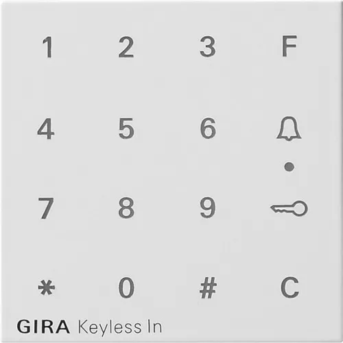 Gira Aufsatz Codetastatur rws 851303