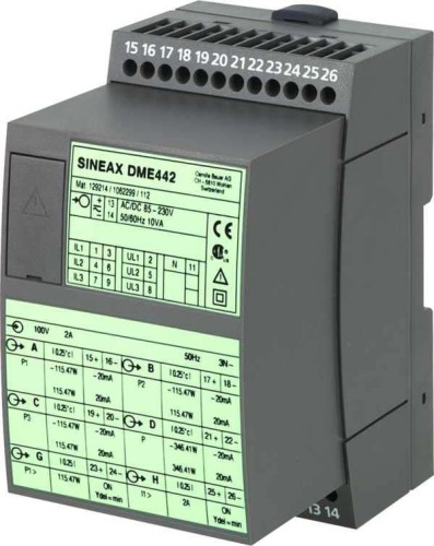 Gossen Metrawatt Multi-Messumformer SINEAX DME442 24-60V