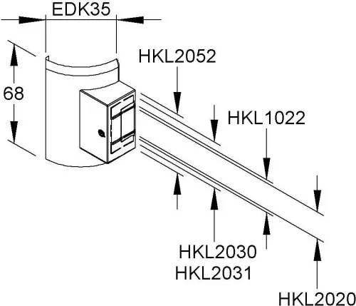 HKL Übergangsstück cws EDKD35.6