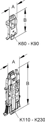HKL Halteklammer K90