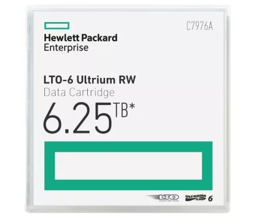 HP LTO Ultrium-6 Cartridge HP C7976A