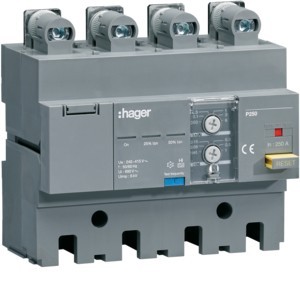Hager FI-Block P250 4P 250A Idn HBT250H