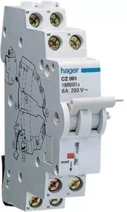 Hager Hilfsschalt. f.FI-Schalter CZ001