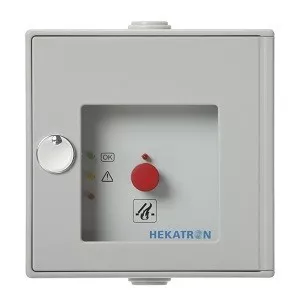 Hekatron Vertriebs Druckknopftaster DKT 02 ge