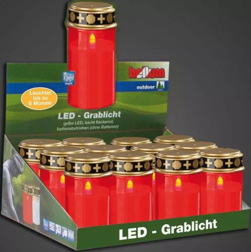 Hellum LED-Grablichter 999334 12-Disp.