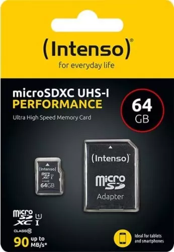 Intenso microSDXC Card 64GB INTENSO 3424490
