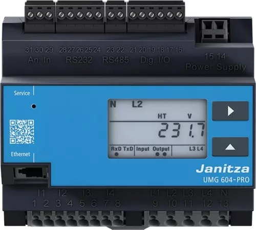 Janitza Electronic Netzanalysator UL UMG 604E-PRO230V(UL)
