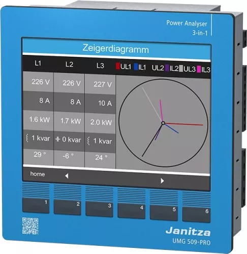 Janitza Electronic Netzanalysator UMG 509 #5226001