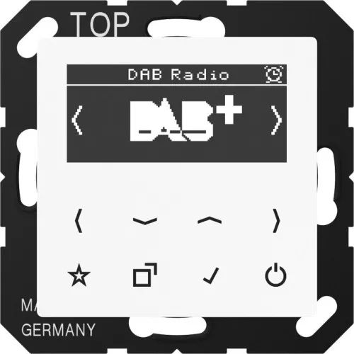 Jung Smart DAB+ Digitalradio DAB A WW
