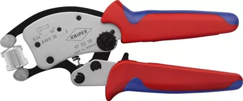 Knipex-Werk Aderendhülsen-Presszange 97 53 18 SB
