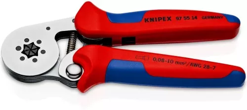 Knipex-Werk Aderendhülsen-Presszange 97 55 14 SB