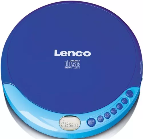 LENCO CD-Player CD-011 Blue