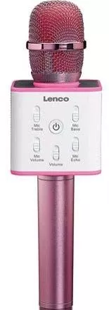 LENCO Karaoke-Mikrofon BMC-090 pink