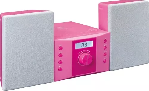 LENCO Kinder-Micro-Anlage MC-013 Pink