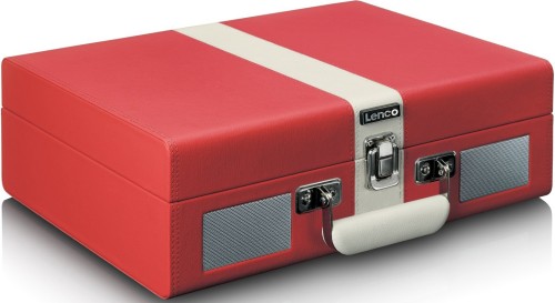 CLASSIC PHONO Koffer-Plattenspieler TT-110 Red White