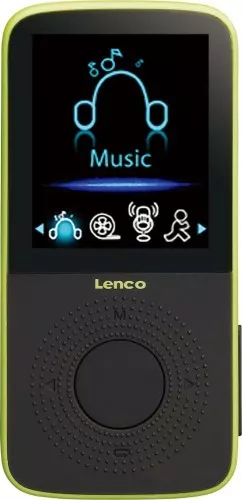 LENCO MP4-Player m.Schrittzähler Podo-153 lime