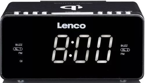LENCO Uhrenradio CR-550 sw