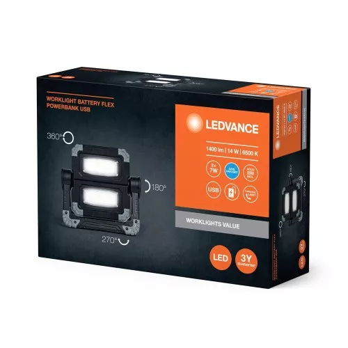 Ledvance Akku-LED-Arbeitsleuchte LED W #4058075834026