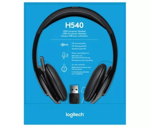 Logitech Headset Stereo LOGITECH H540 USB