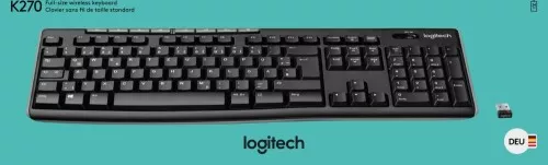 Logitech Tastatur LOGITECH K270 sw