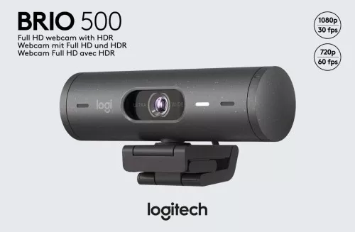 Logitech Webcam FHD LOGITECH BRIO 500