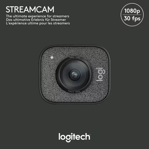 Logitech Webcam LOGITECH StreamCam