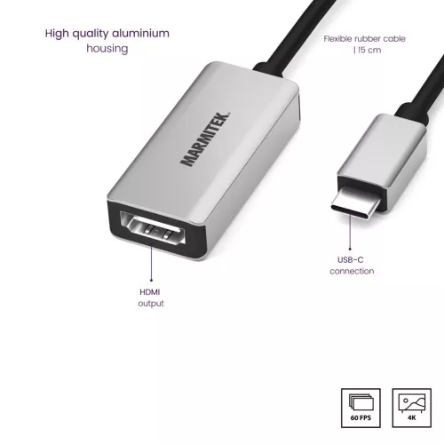 MARMITEK Adapter USB Typ C MARMITEK ConUSB-C/HD