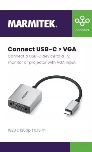 MARMITEK Adapter USB Typ C MARMITEK ConUSB-C/VG