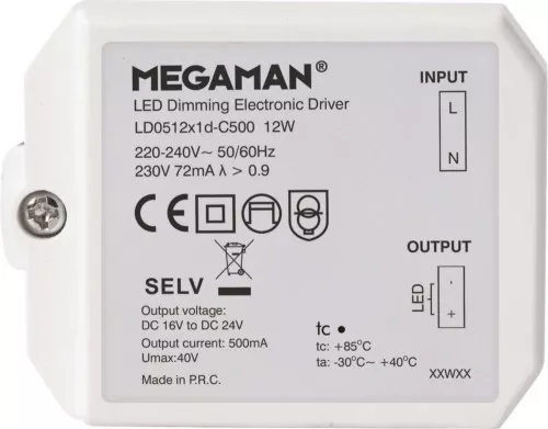 Megaman LED-Treiber MM 56018