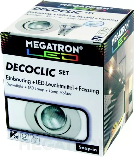 Megatron LED-Einbauspot Set MT75400