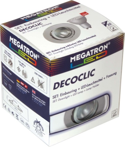 Megatron LED-Einbauspot Set MT75403