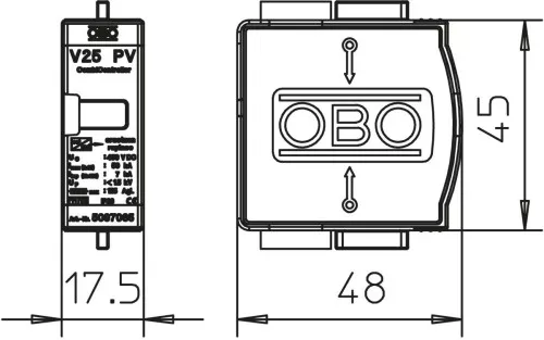 OBO Bettermann CombiController V25-B+C 0-450PV