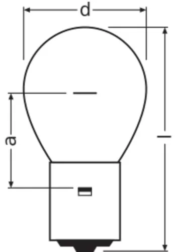 OSRAM LAMPE Überdrucklampe SIG 1227Ü