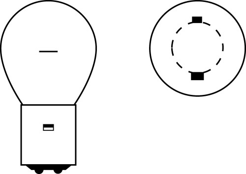 OSRAM LAMPE Einwendel-Überdrucklampe SIG 1220