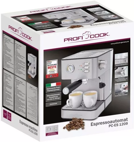 PROFI COOK Espressoautomat PC-ES 1209 inox