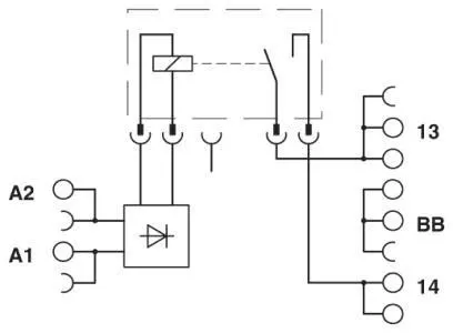 Phoenix Contact PLC-Aktor-Grundklemme PLC-BSC-24DC/1IC/ACT
