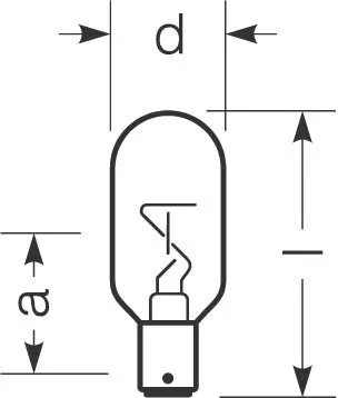 Radium Lampenwerk Schiffs-Positionslampe SN-T10W2412U24BAY15D