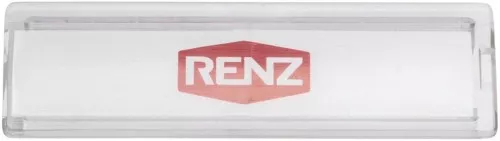Renz Metallwaren. Namensschild 97-9-82019