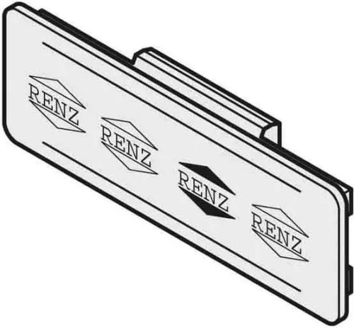 Renz Metallwaren. Namensschild 97-9-82033