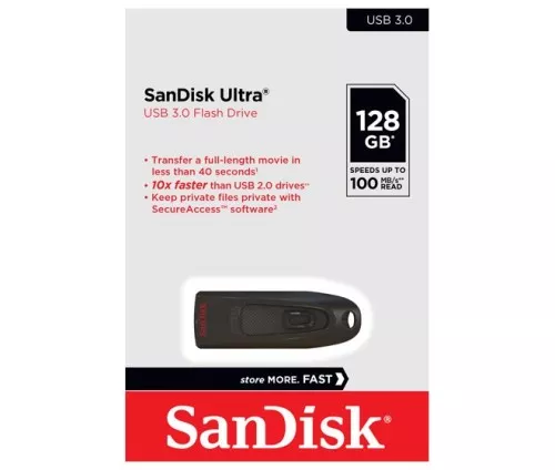 Sandisk USB 3.0 Stick 128GB SDCZ48-128G-U46