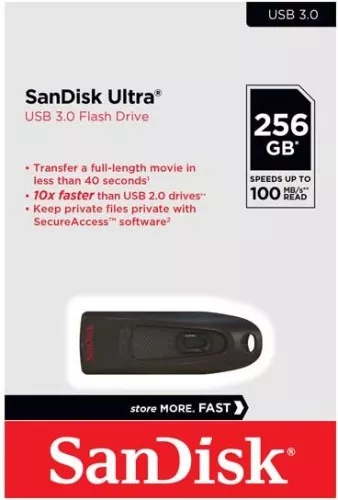 Sandisk USB 3.0 Stick 256GB SDCZ48-256G-U46