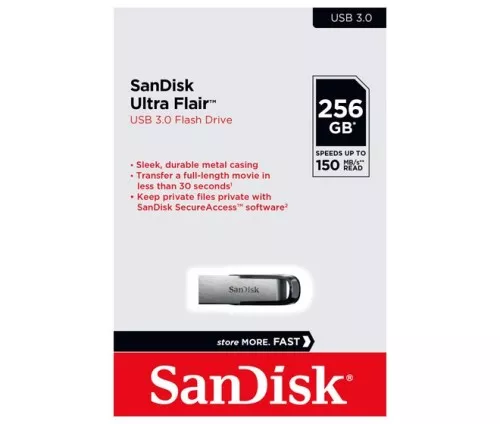Sandisk USB 3.0 Stick 256GB SDCZ73-256G-G46