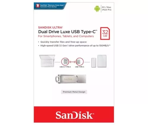 Sandisk USB 3.1 OTG Stick 32GB SDDDC4-032G-G46