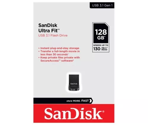 Sandisk USB 3.1 Stick 128GB SDCZ430-128G-G46