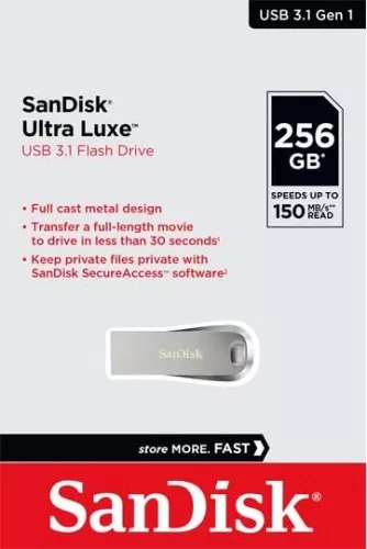 Sandisk USB 3.1 Stick 256GB SDCZ74-256G-G46