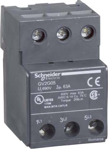 Schneider Electric Anschlußblock GV2G05