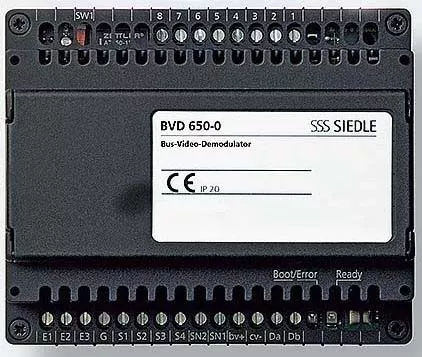 Siedle&Söhne Bus-Video-Demodulator BVD 650-0